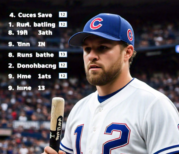 Chicago Cubs vs Arizona Diamondbacks Match Player Stats