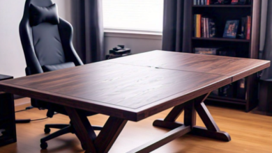 Folding Game Table