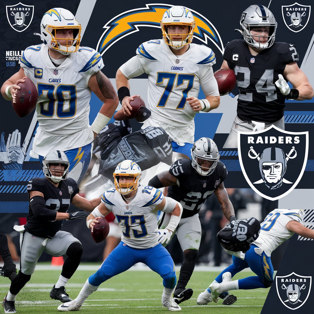 Los Angeles Chargers vs Las Vegas Raiders Match Player Stats