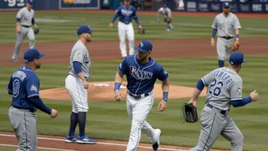 Tampa Bay Rays vs Kansas City Royals Match Player Stats