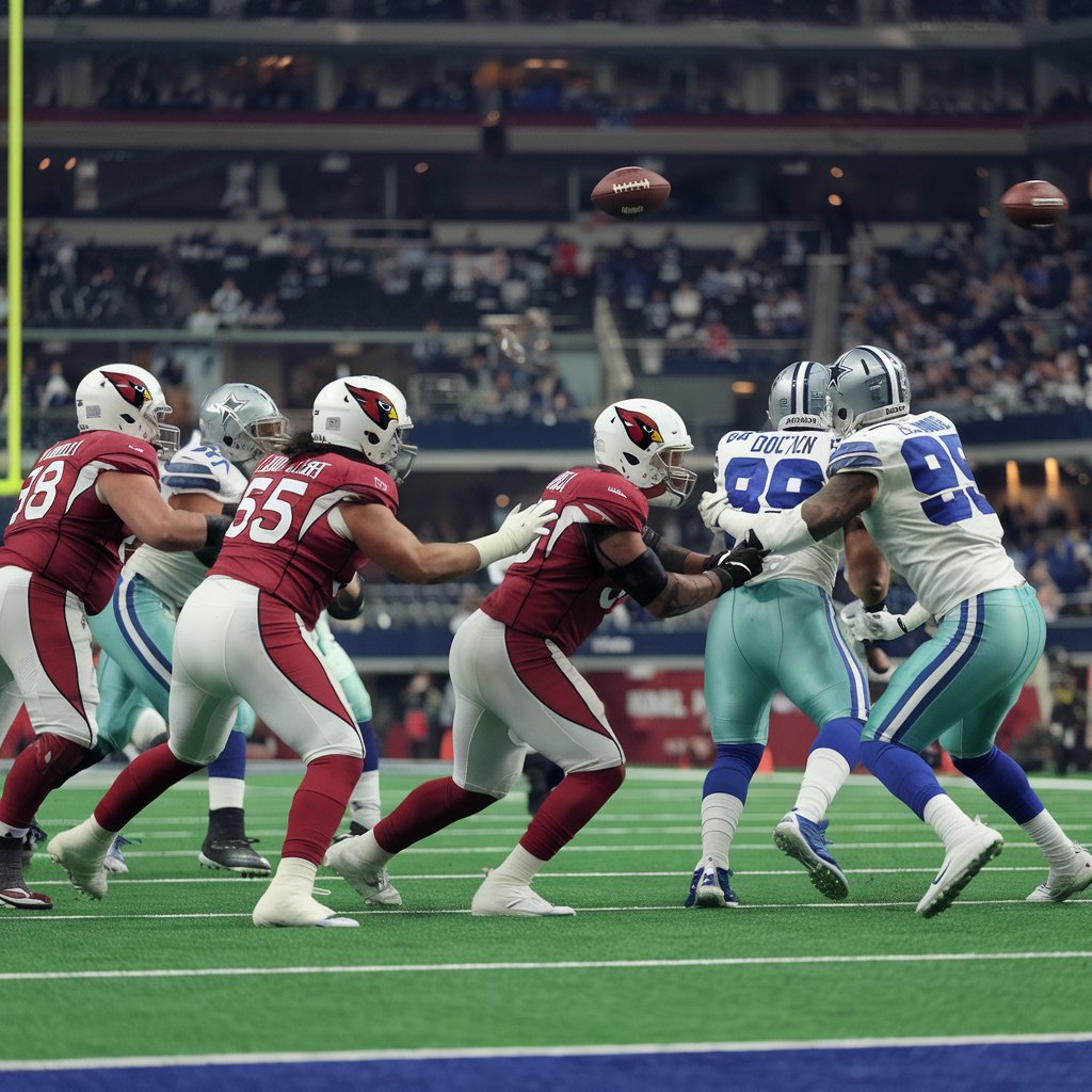 Arizona Cardinals vs Dallas Cowboys Match Player Stats