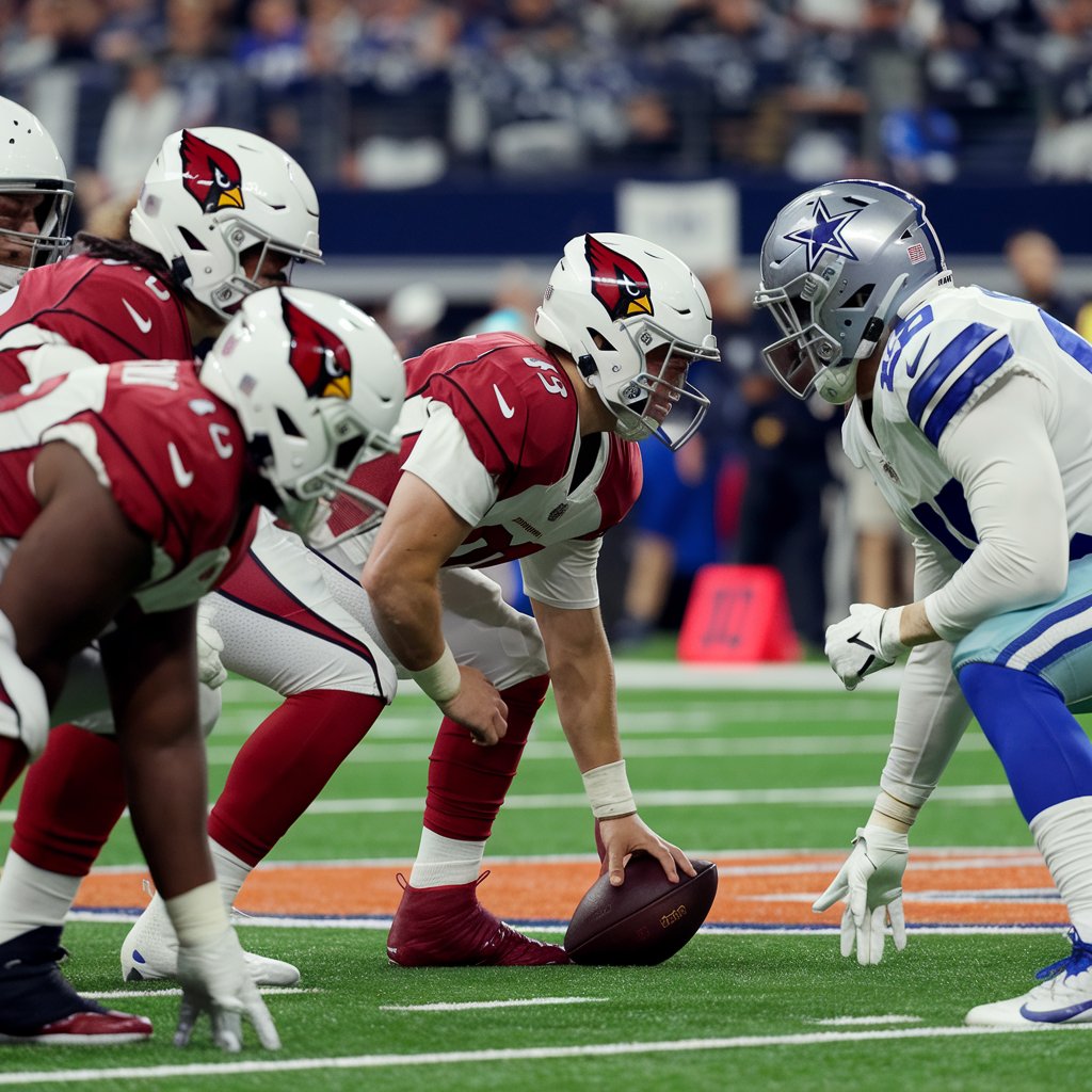 Arizona Cardinals vs Dallas Cowboys Match Player Stats